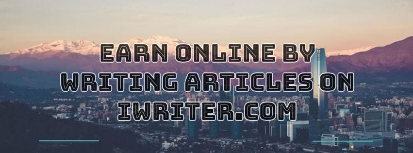 Earn online by writing articles on iWriter