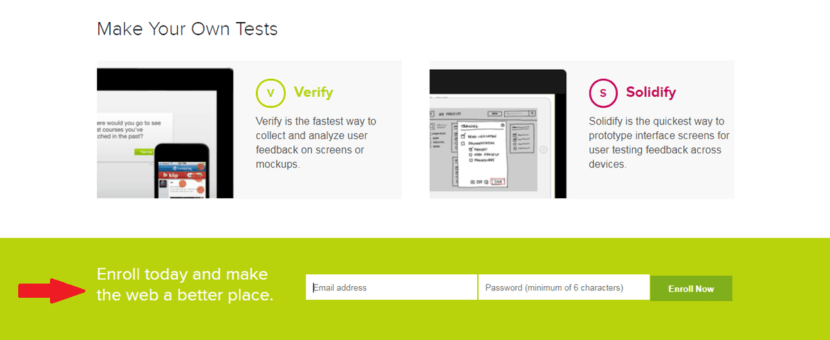 Make money by testing websites