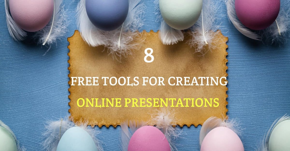 8 Free Tools for creating Online Presentations