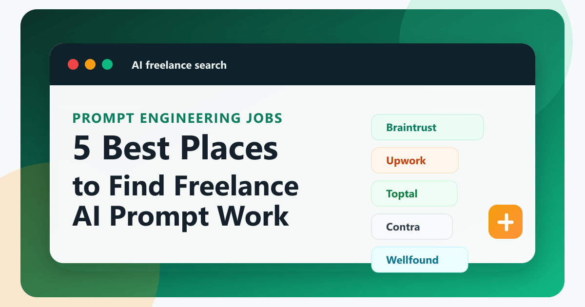 5 Best Places to Find Freelance Prompt Engineering Jobs
