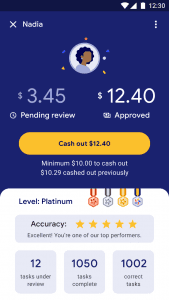 Google Task Mate Payment Details