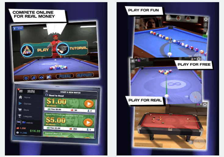 Real Money Pool Cash Games