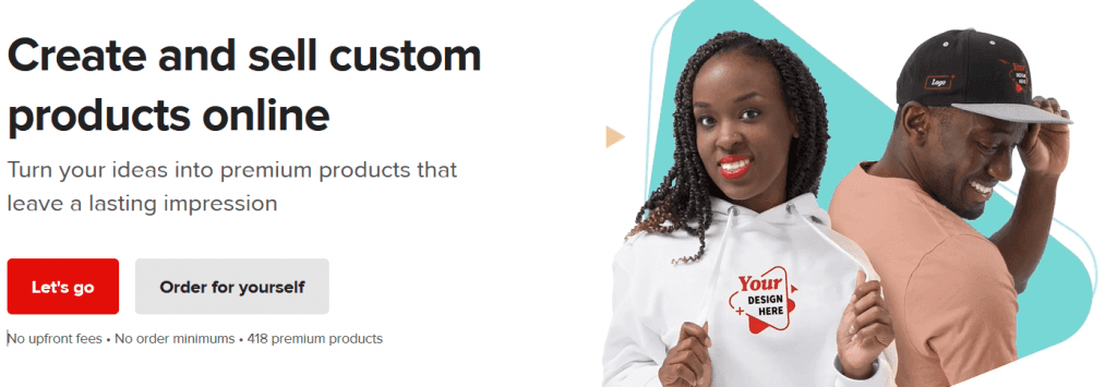 design and sell on printful