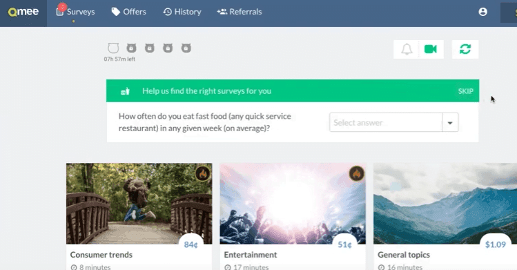 Qmee surveys