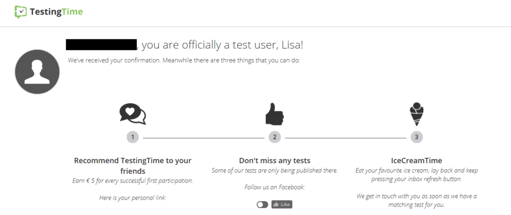 testingtime dashboard